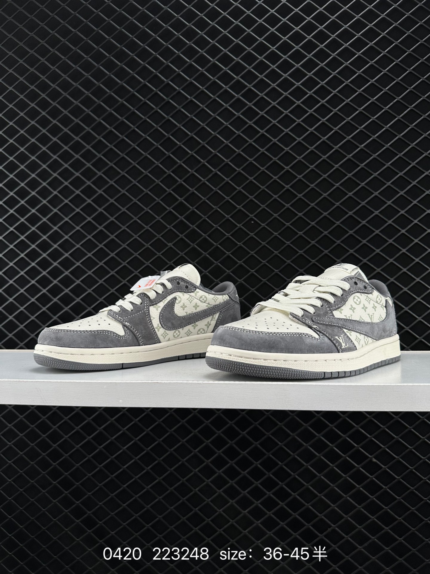 Fragment x TS x Air Jordan 1 Low x LV